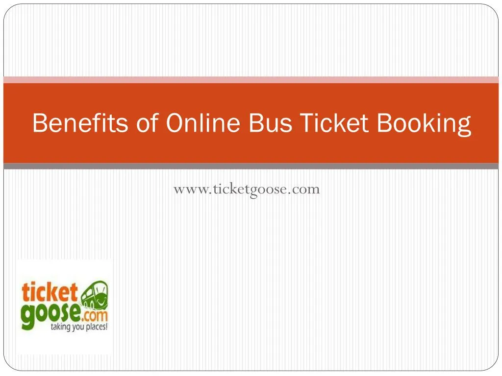 benefits of online bus ticket booking