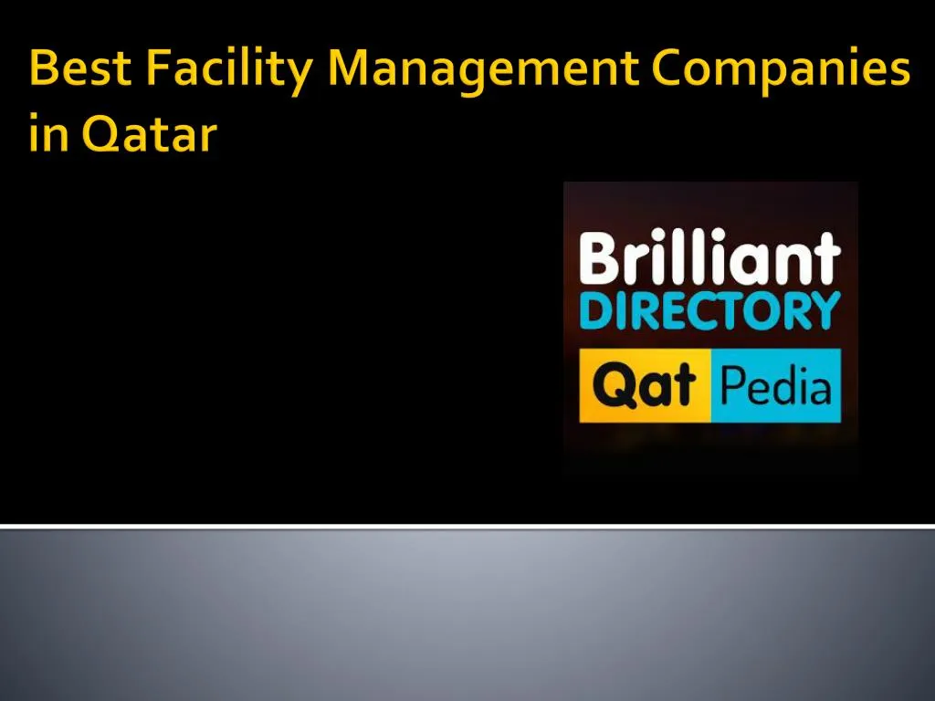 best facility management companies in qatar