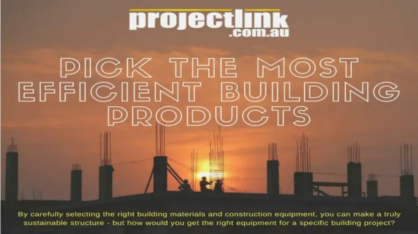 How to Pick the Right Equipment for any Construction Project