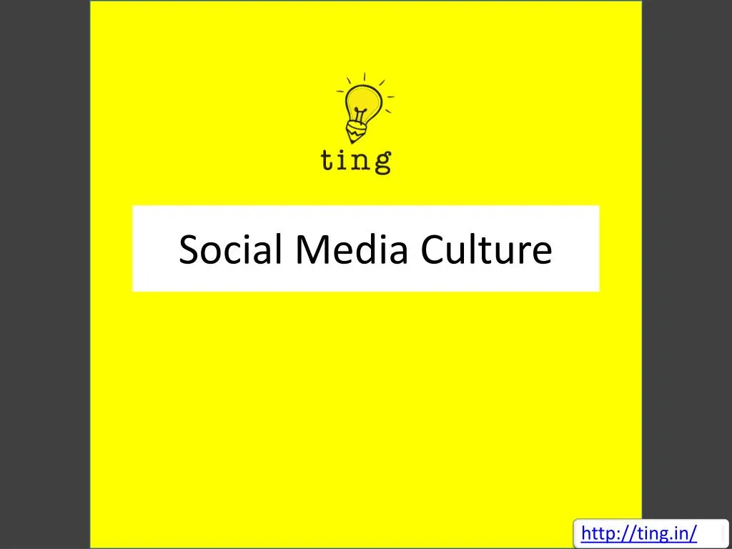 social media culture