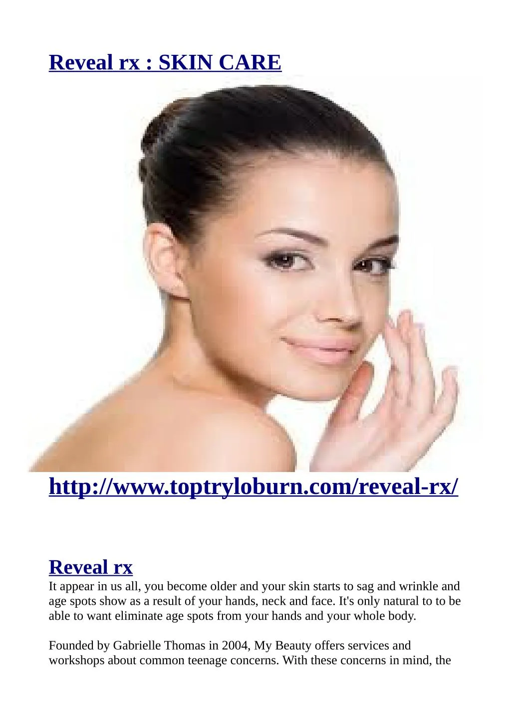 reveal rx skin care