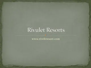 Luxury resort in Munnar