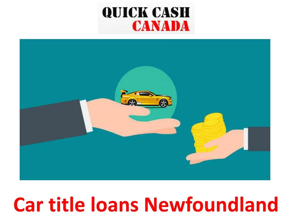 car title loans newfoundland