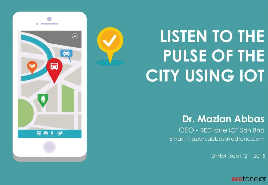 listen to the pulse of the city using iot