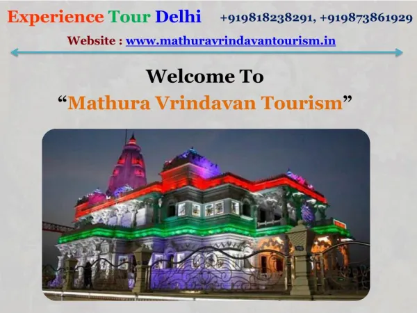 Mathura Vrindavan Tour package from Delhi
