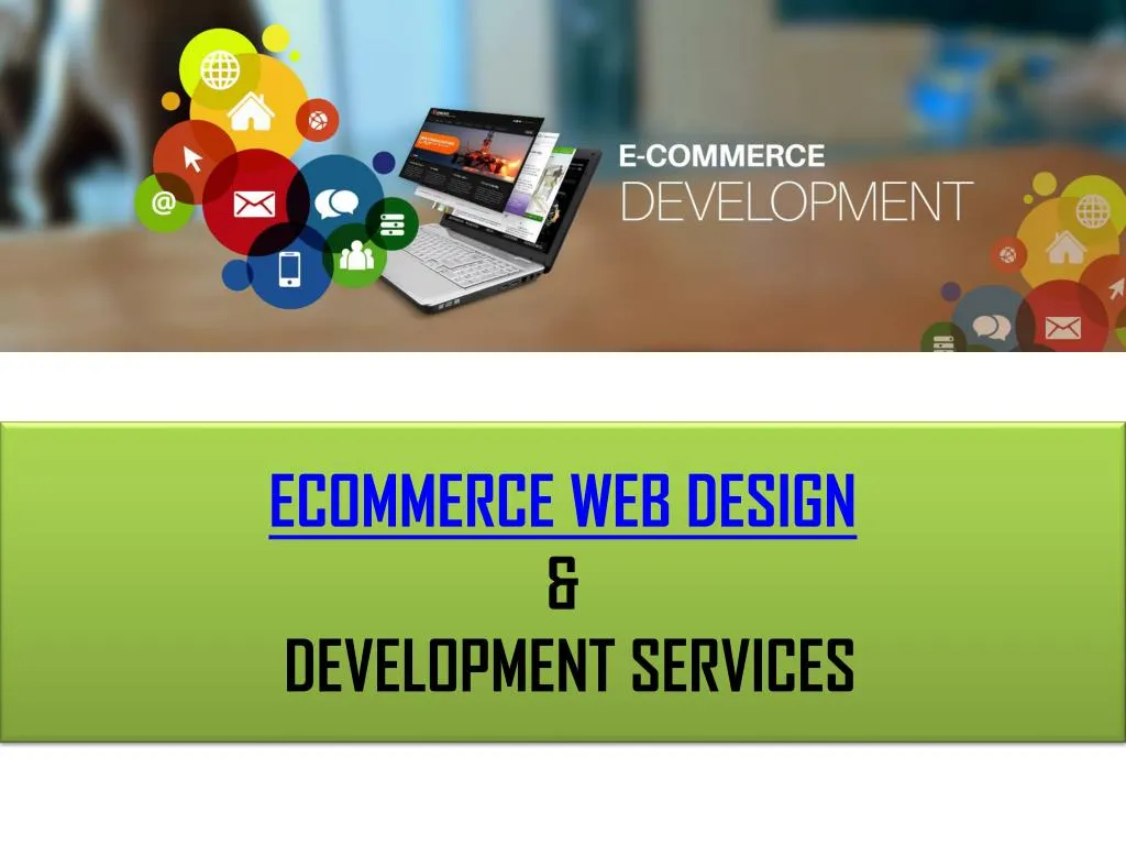ecommerce web design development services