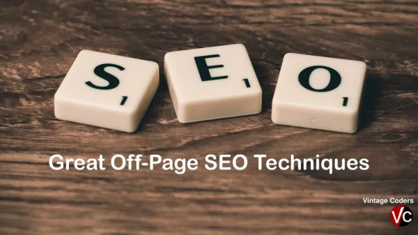 Great Off-Page SEO Techniques