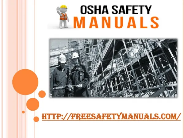 Safety Manuals