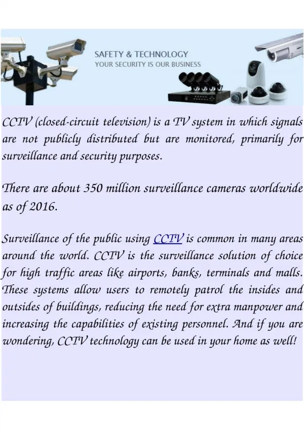 CCTV Camera Online Store