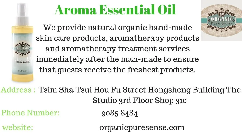 aroma essential oil