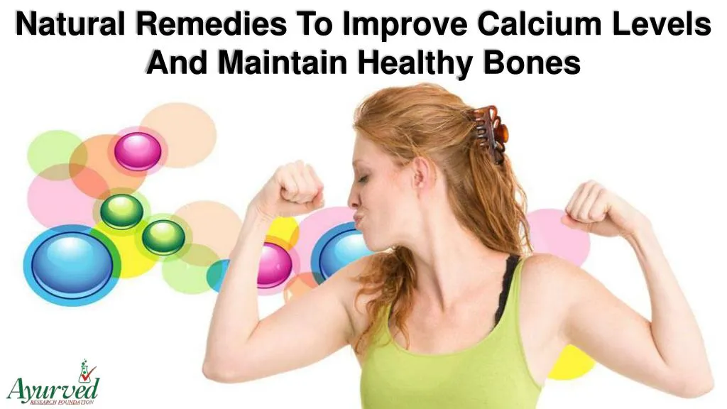 natural remedies to improve calcium levels