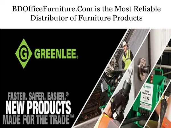 Bdofficefurniture.Com is the Most Reliable Distributor of Furniture Products