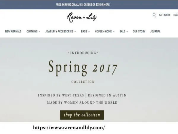 Buy Women Dresses, Jewelry, Bags at ravenandlily.com