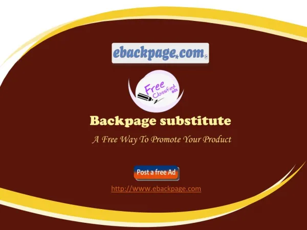 Backpage substitute