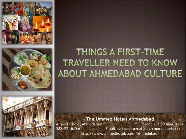 Things A First-Time Traveller Need To Know About Ahmedabad Culture