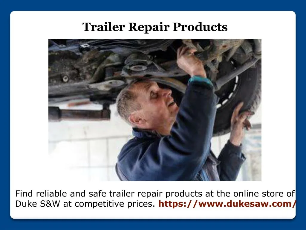 trailer repair products