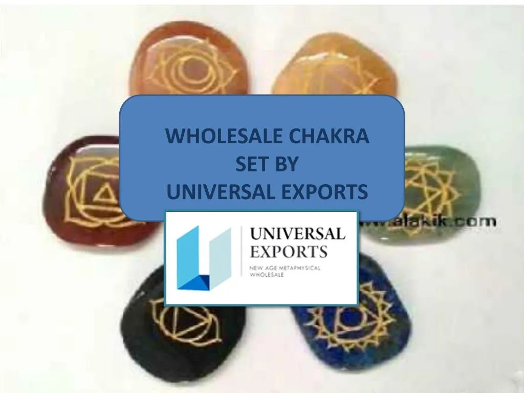 wholesale chakra set by universal exports