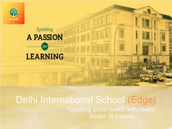 Best School Dwarka | Public & Senior Secondary school - DIS Edge 18