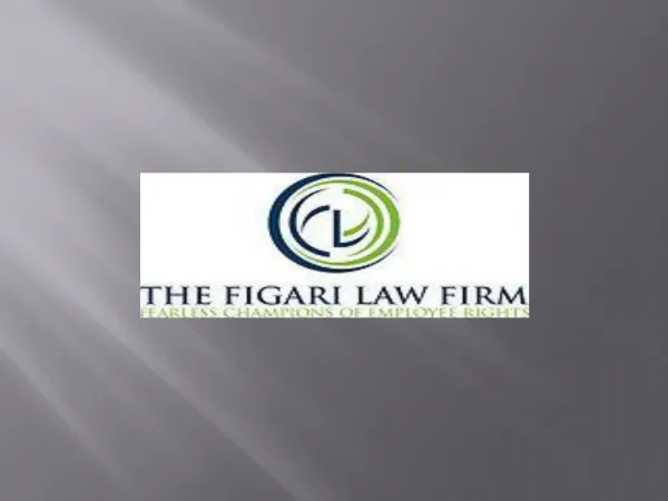 Figari Law Firm Legal Services For Employee Rights