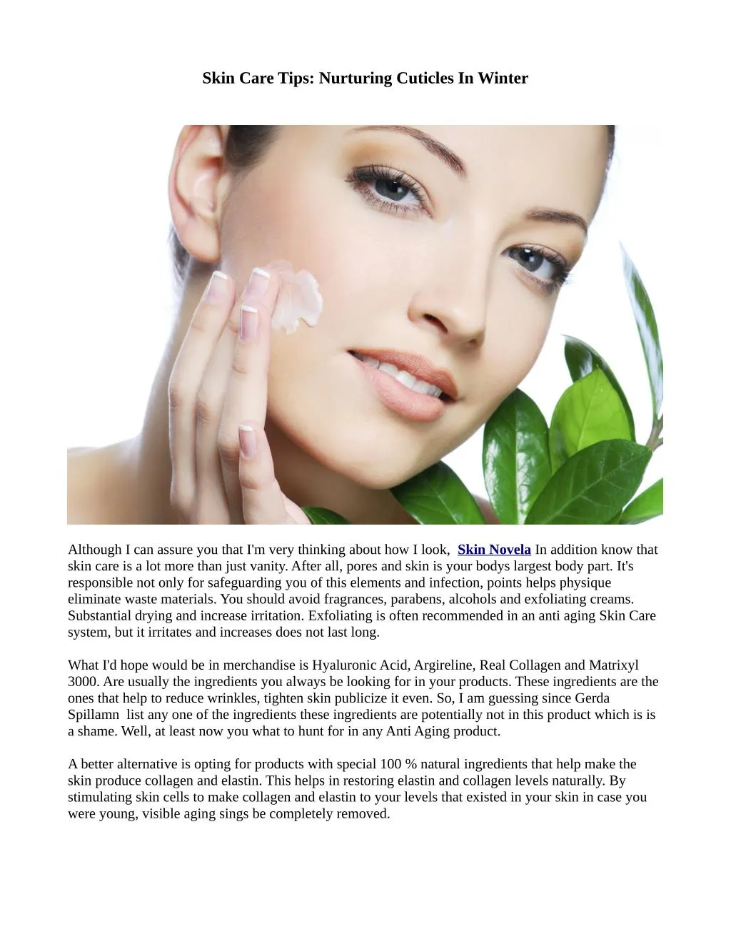 skin care tips nurturing cuticles in winter