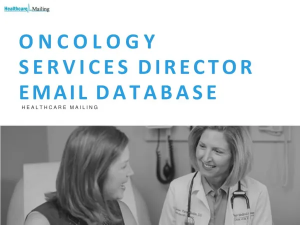 Oncology Services Director Email Addresses