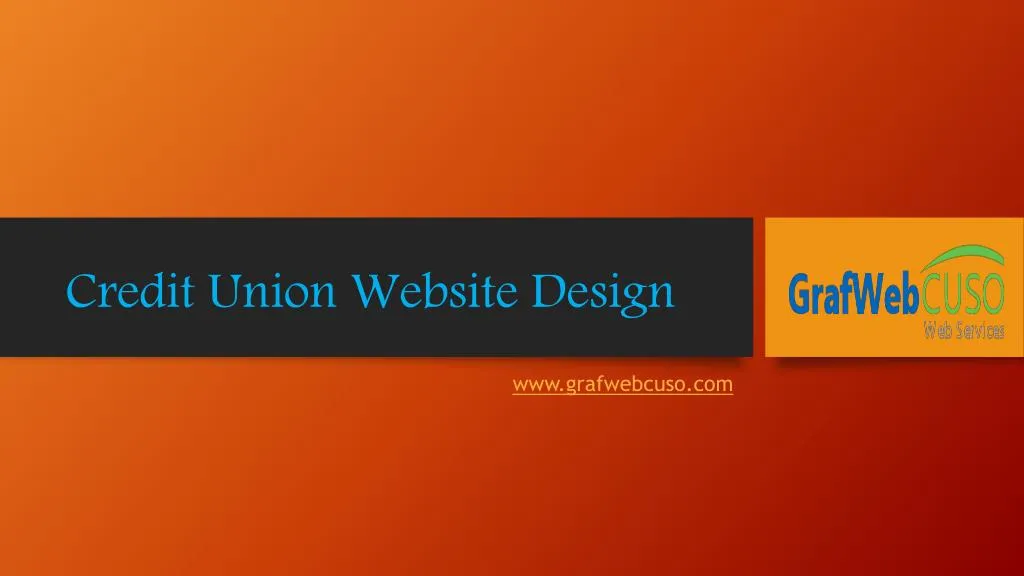 credit union website design