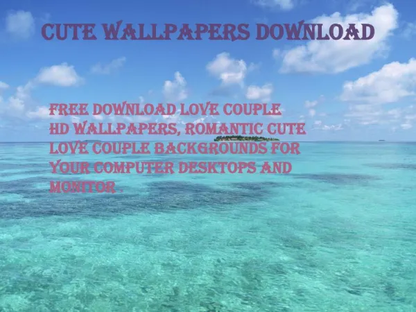 Cute Wallpapers Download