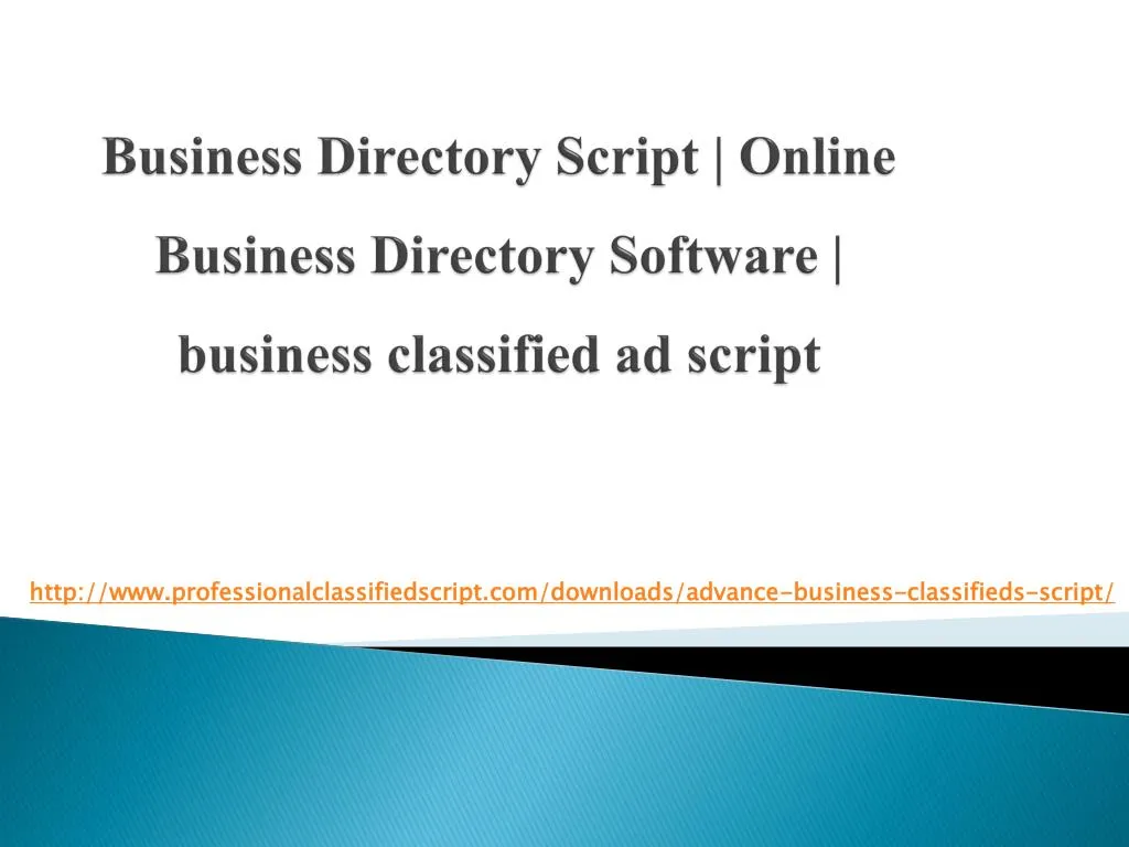 business directory script online business directory software business classified ad script