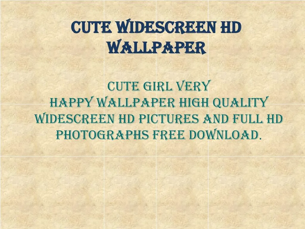 cute widescreen hd wallpaper