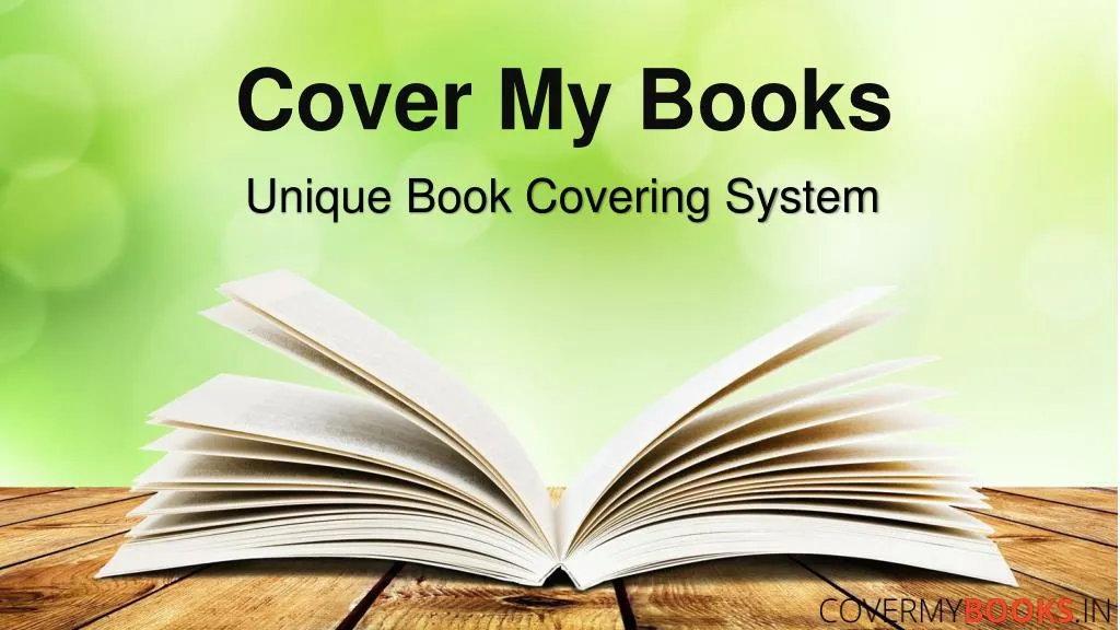 unique book covering system
