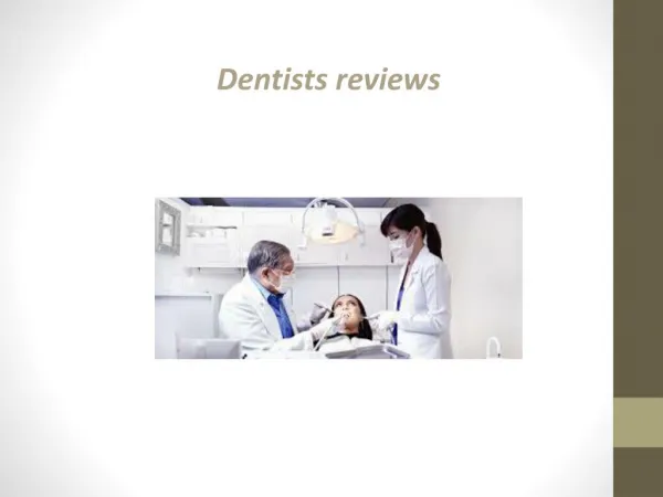 HOW TO FIND A GENERAL DENTIST