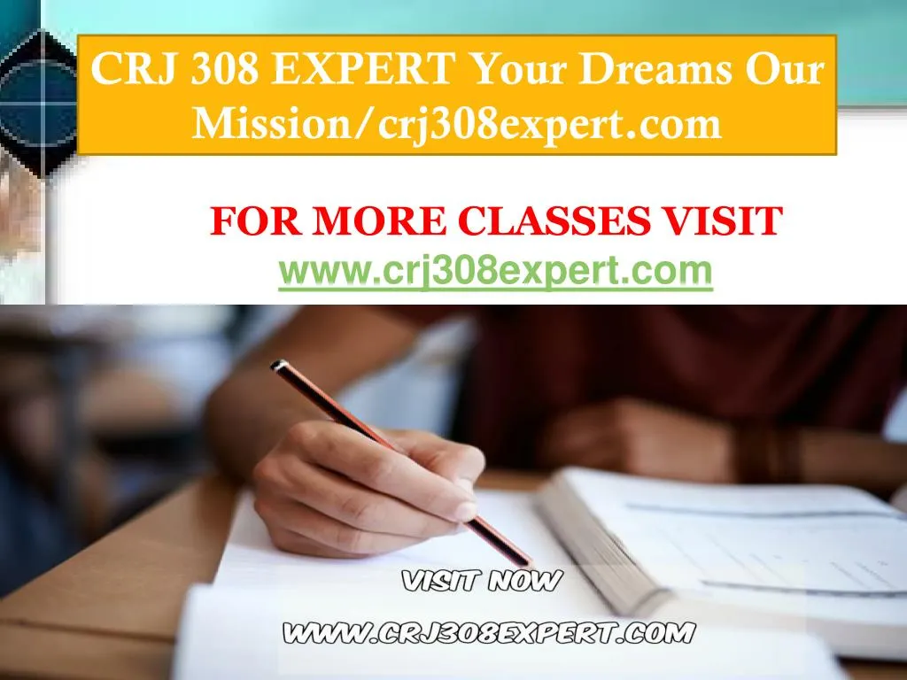 crj 308 expert your dreams our mission