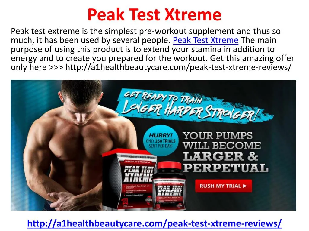 peak test xtreme