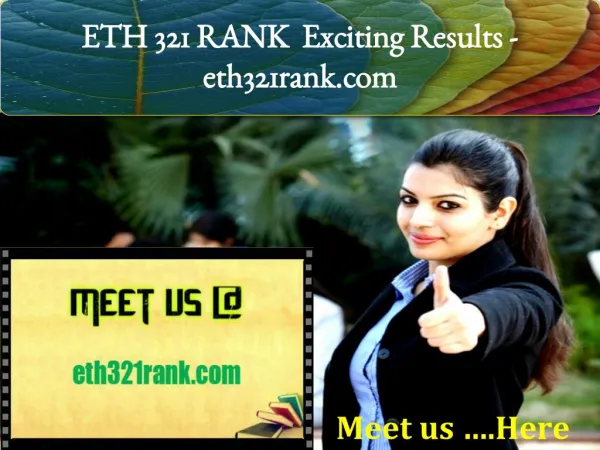 ETH 321 RANK Exciting Results - eth321rank.com
