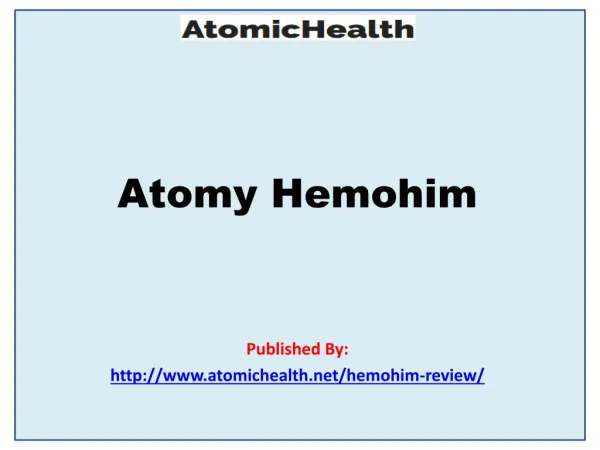 Atomy Hemohim