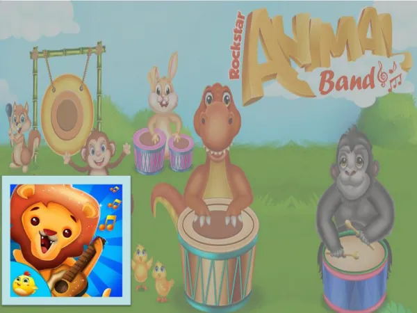 Rockstar Animal Band Game for Kids