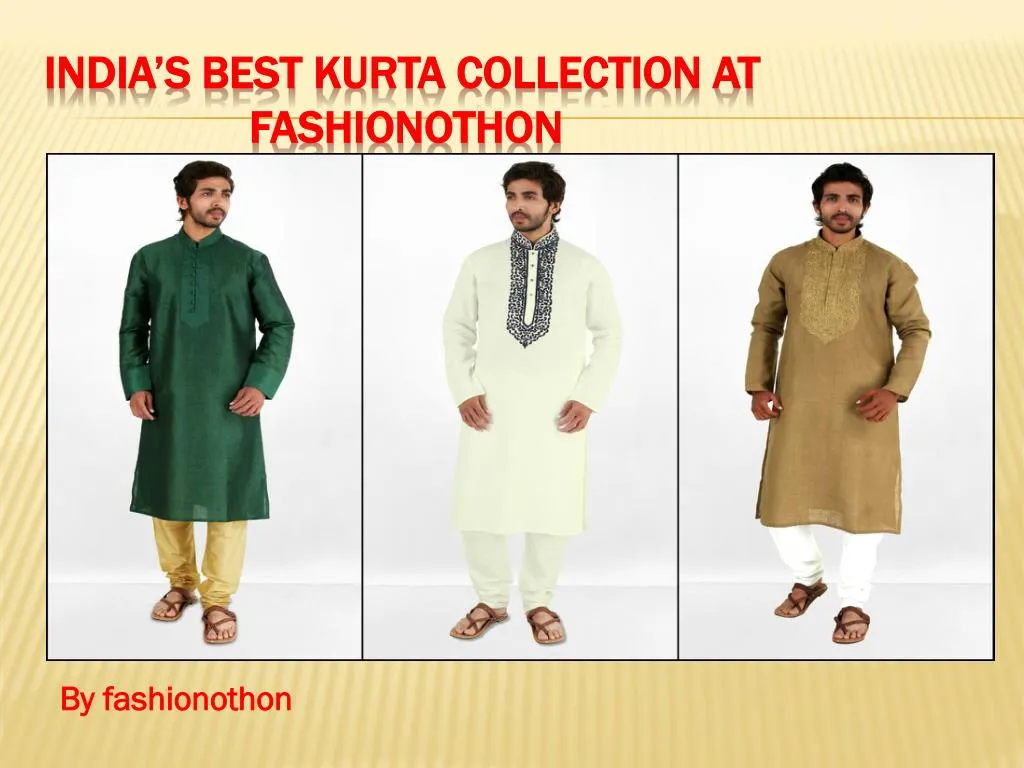 india s best kurta collection at fashionothon