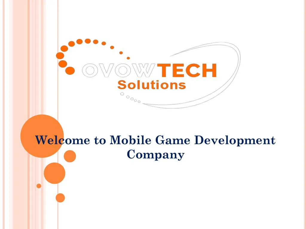 welcome to mobile game development company