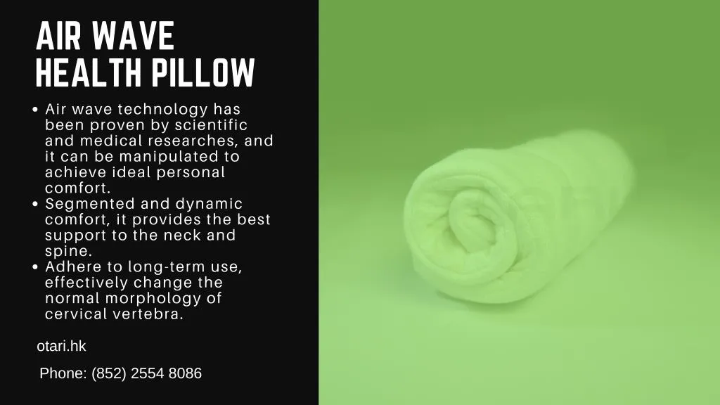 air wave health pillow