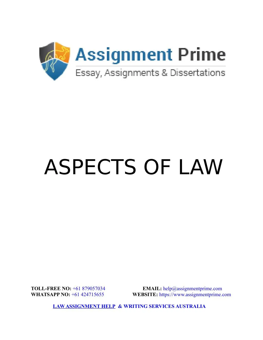 aspects of law