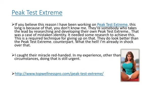 http://www.topwellnesspro.com/peak-test-extreme/