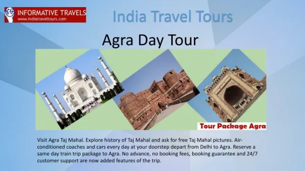 Agra Day Tour | India Travel Tours