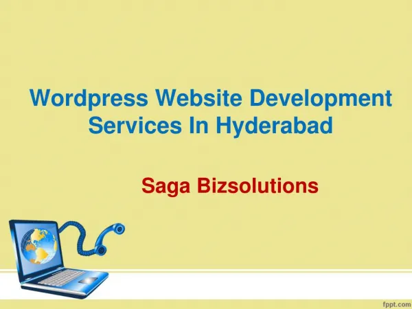 Wordpress Website Development Services In Hyderabad