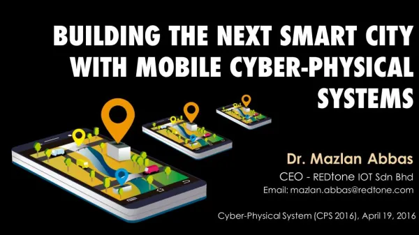 Building the Next Smart City With Mobile Cyber-Physical Systems
