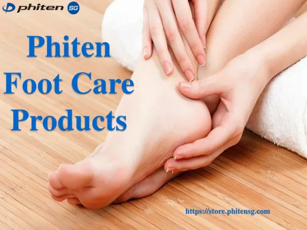 Foot Care Products | Phiten Singapore