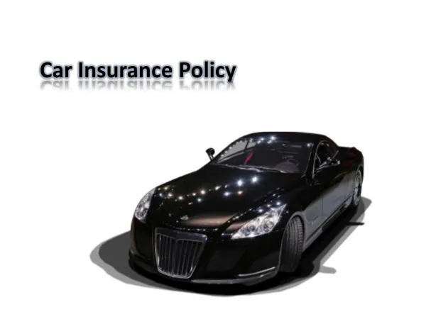 Find a Car insurance policy