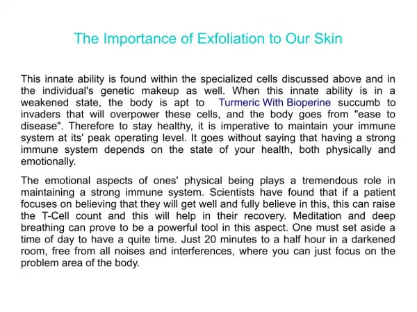 The Importance of Exfoliation to Our Skin