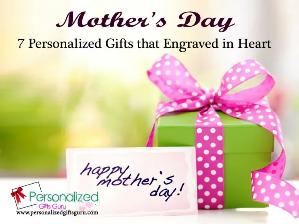 Mother’s day 7 personalized gifts that engraved in heart