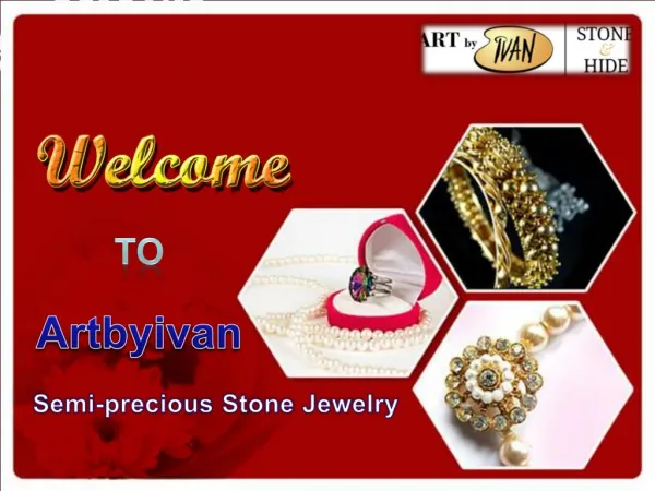 Semi-precious stone Jewelry at affordable rates