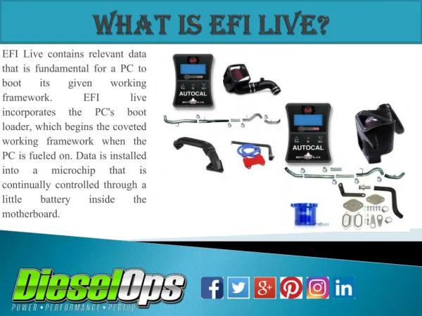 What Is EFI Live?